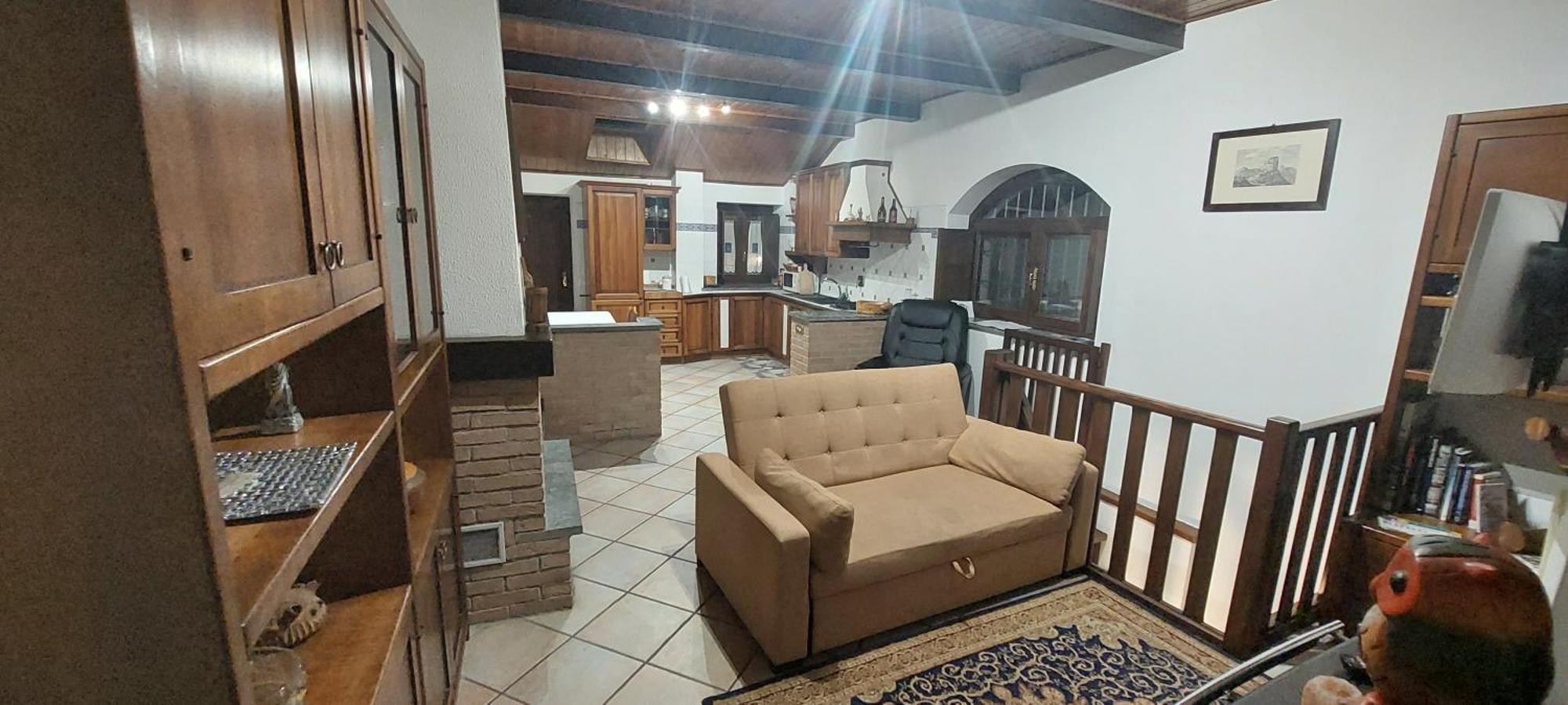 Casa Del Rustico, Indipendente Vista Sacra Con Dipinto Villa Caprie Rom bilde
